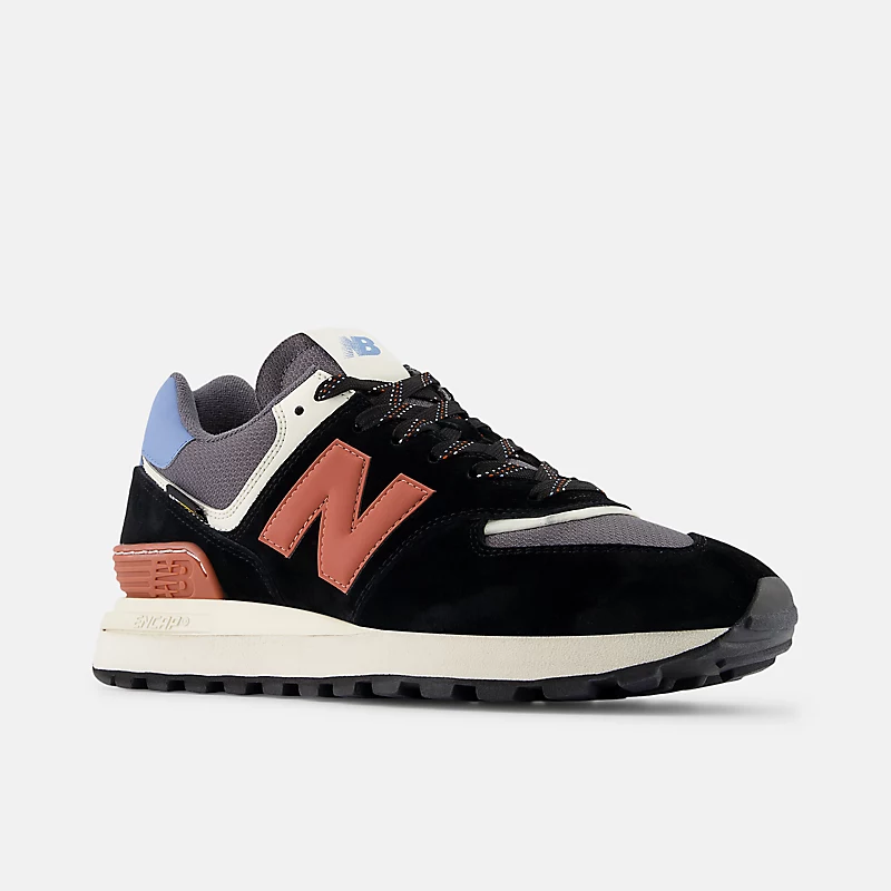 Unisex 574 LEGACY - Zwart met rood