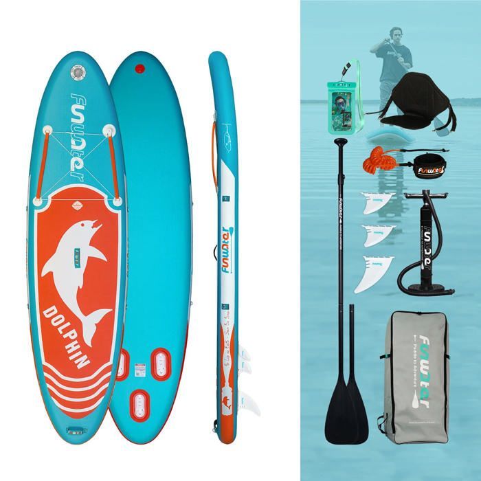 Tavola da paddle gonfiabile ultraleggera Funwater SUPFW08C 