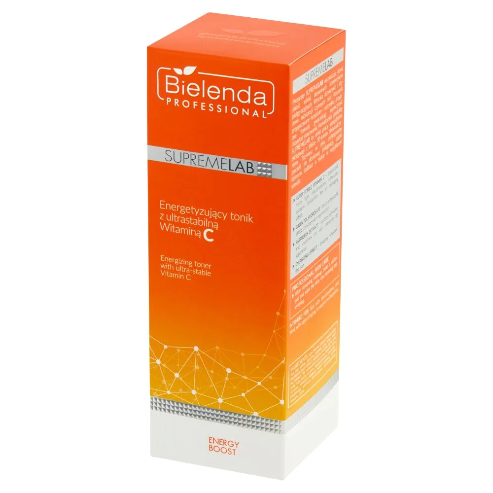 Bielenda Professional Supremelab Energy Boost Energetyzujący tonik ze stabilną Witaminą C