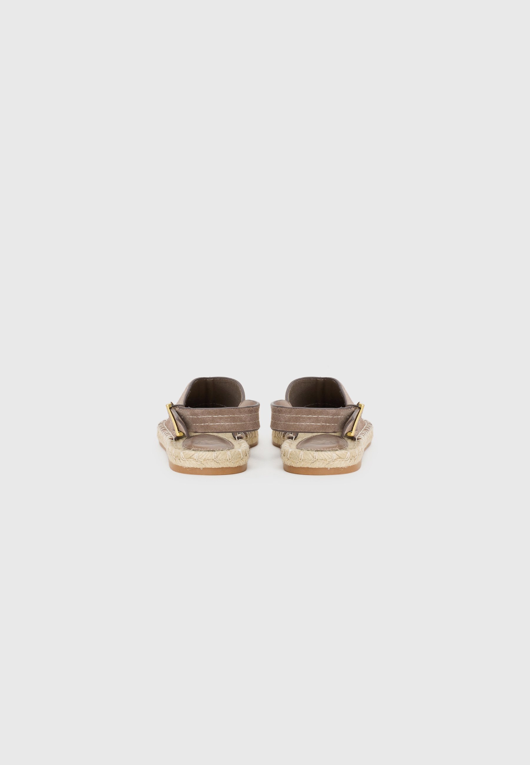 Espadryle SOMETIMES - szarobrązowe
