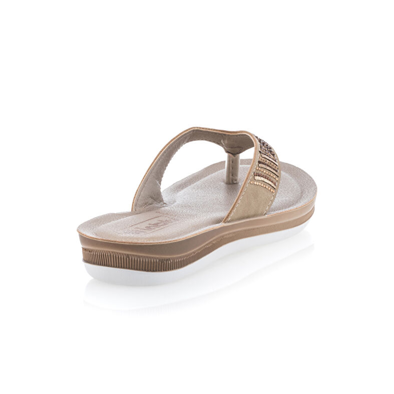 Bruine teensandalen voor dames