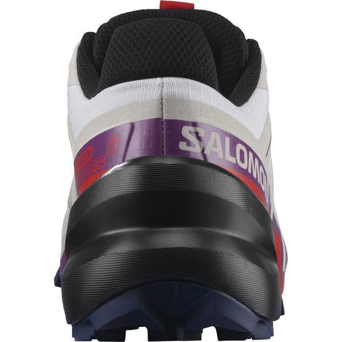 Scarpe da trail running da donna SALOMON Speedcross 6 - Bianche - Uso regolare - Drop di 10 mm