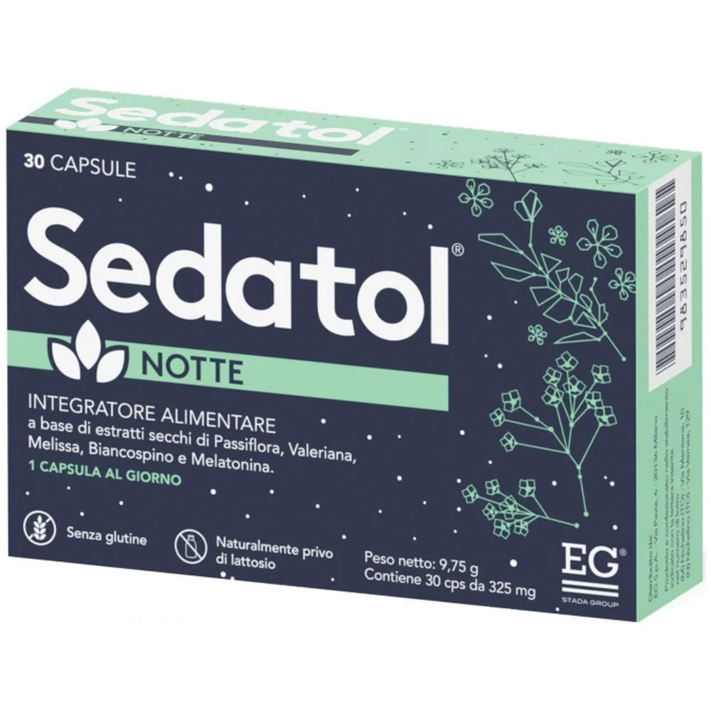 SEDATOL Sedatol Notte Nf 3 cápsulas