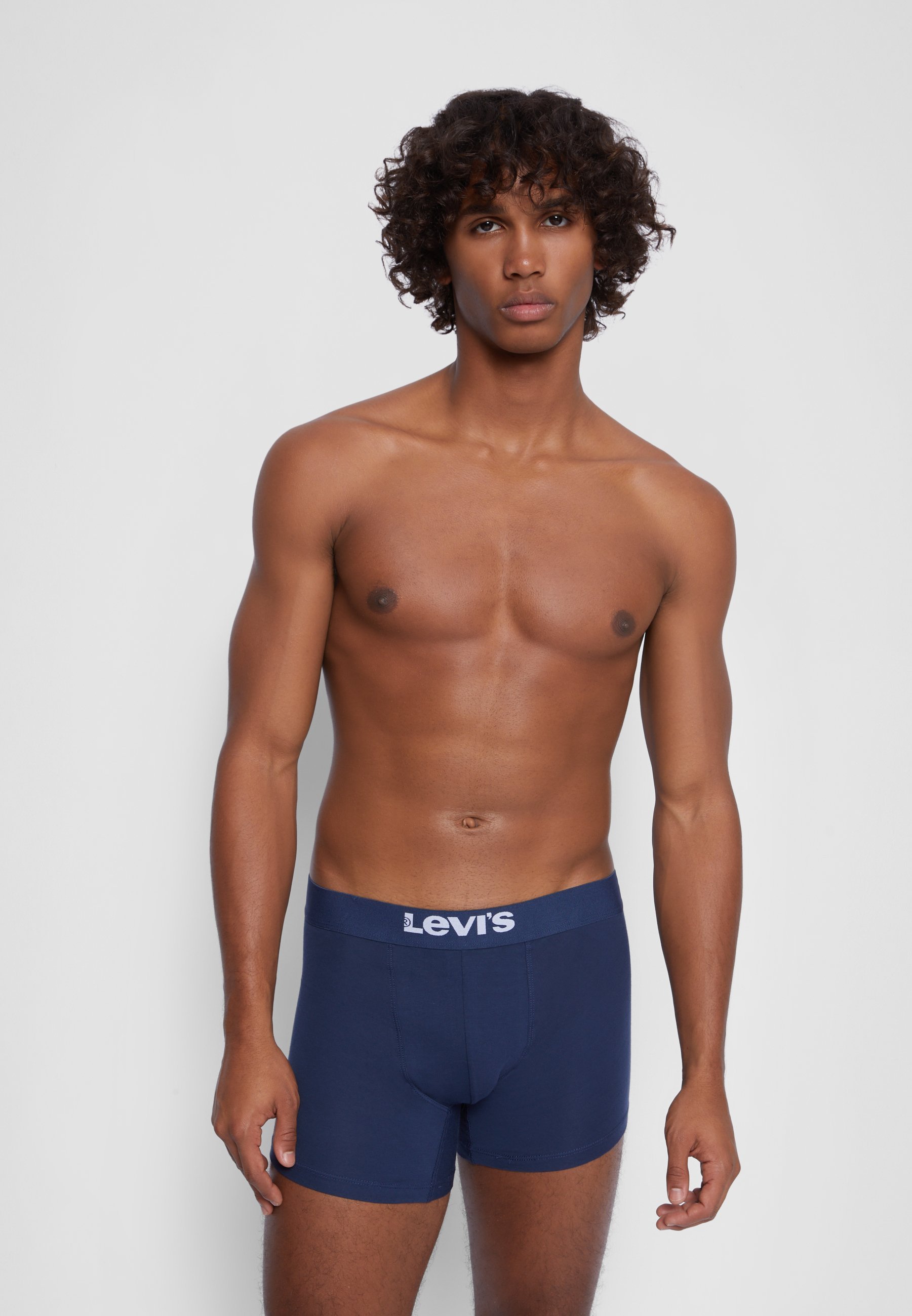 Levi's® MEN BASIC BRIEF 6-PACK - Boxershorts - zwart/grijs gemêleerd