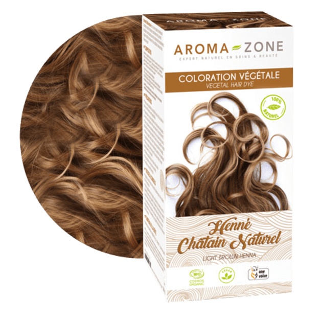 Bio-Henna aus natürlichen Kastanien – pflanzliche Haarfarbe