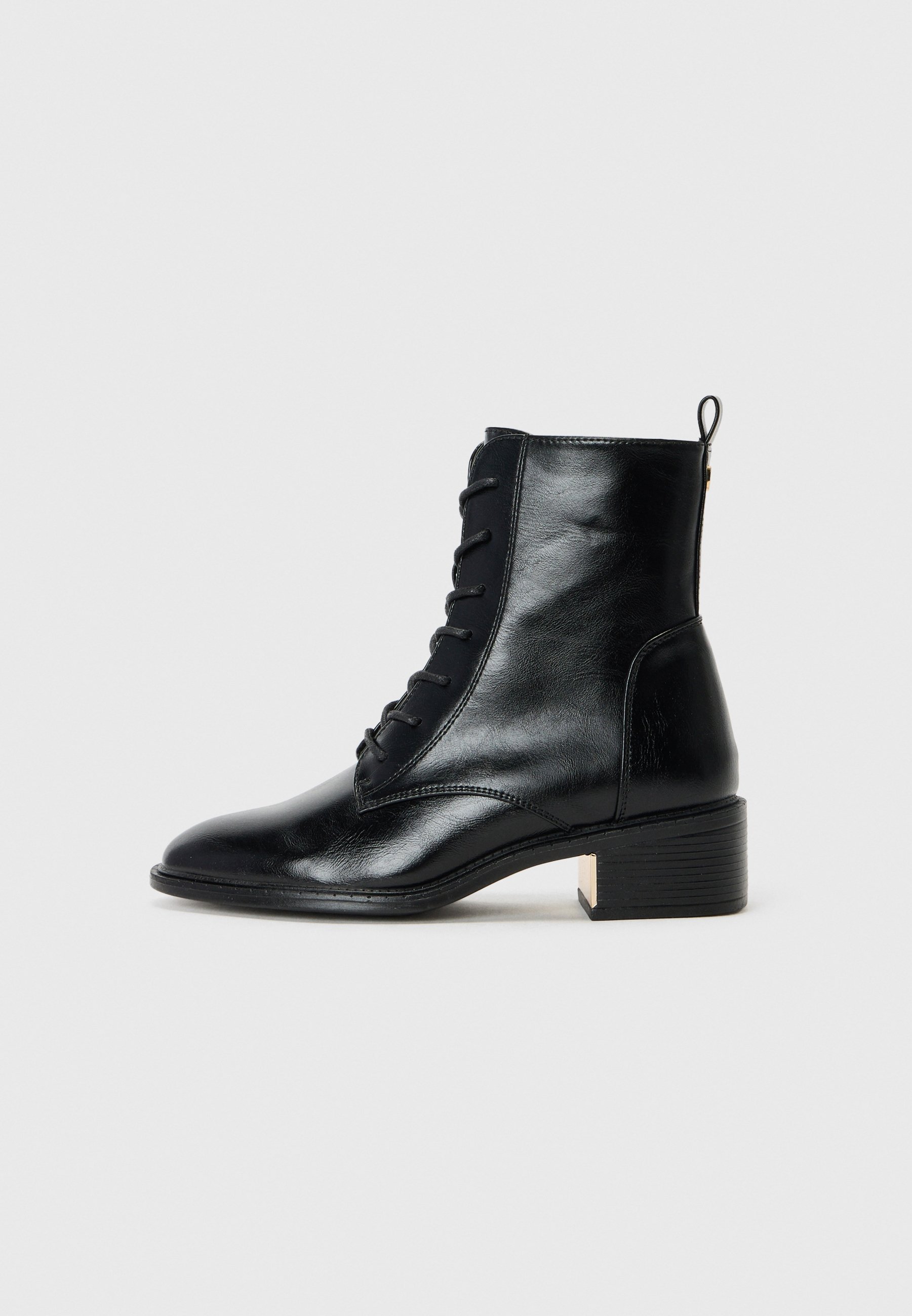 Bottines à lacets Anna Field Wide Fit - noires