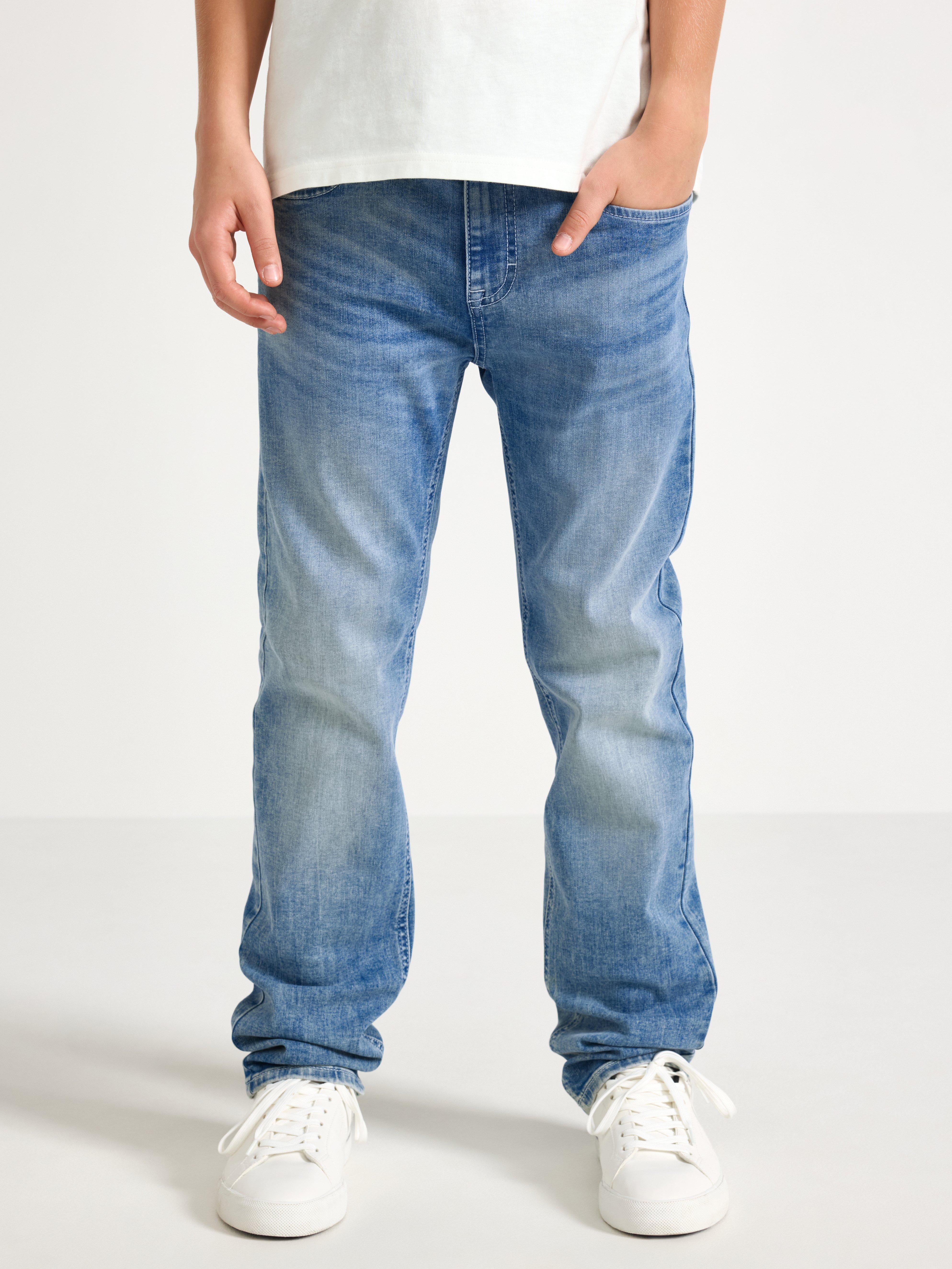 STAFFAN Jeans rectos regulares de mezclilla