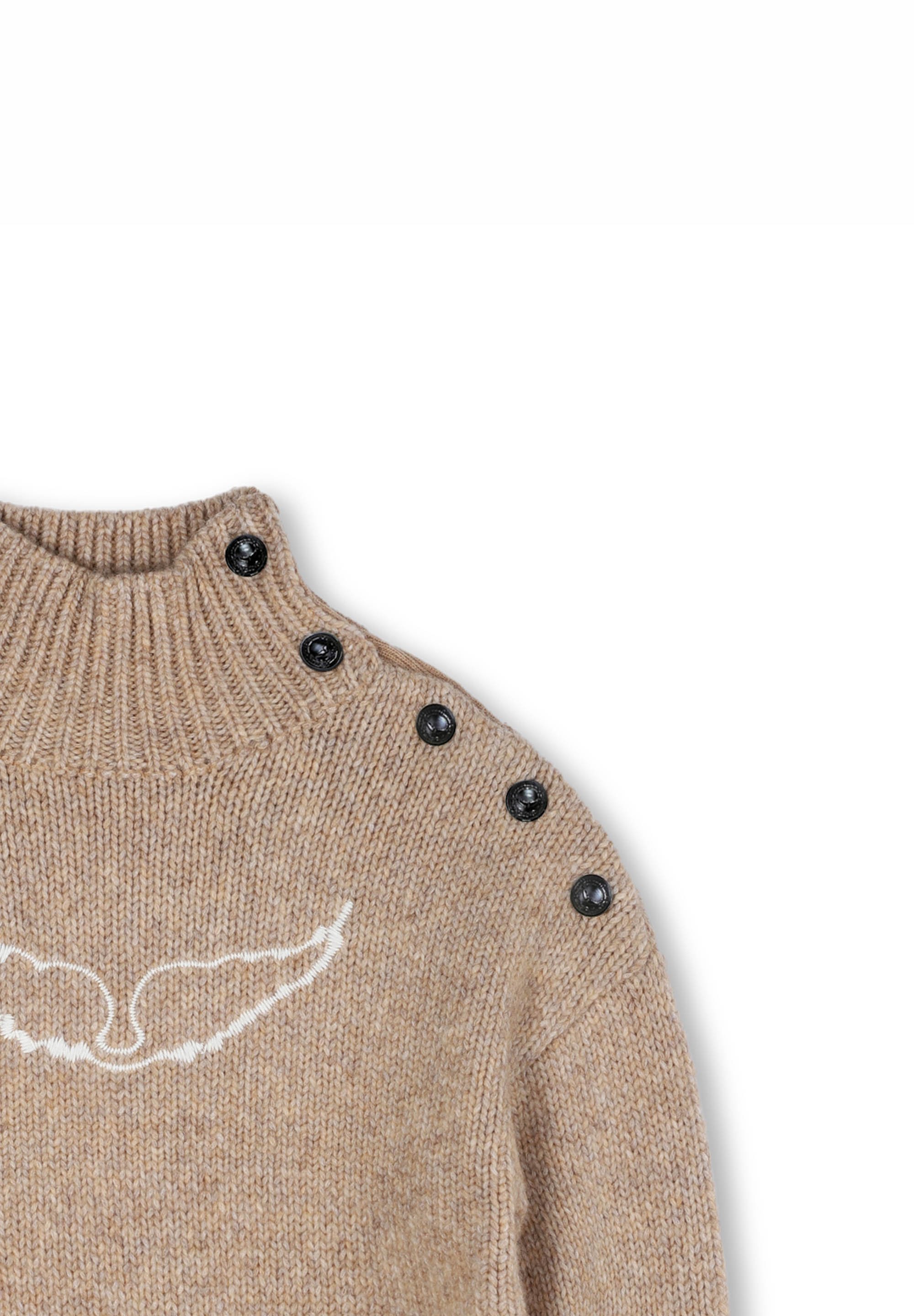 Zadig & Voltaire POLO NECK - Trui - chinabraun