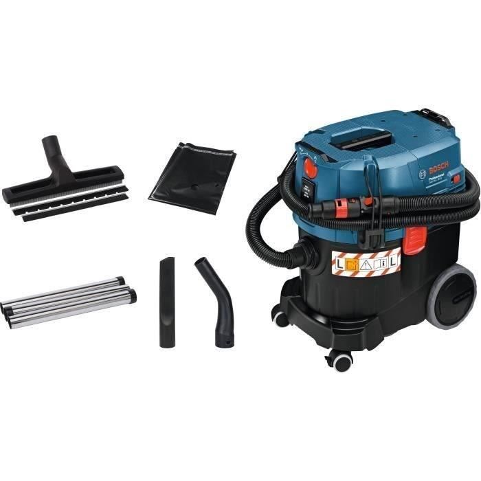 Bosch Professional GAS 35 L SFC vacuum cleaner for vacuuming rubble, dust, and liquids - 06019C30W0