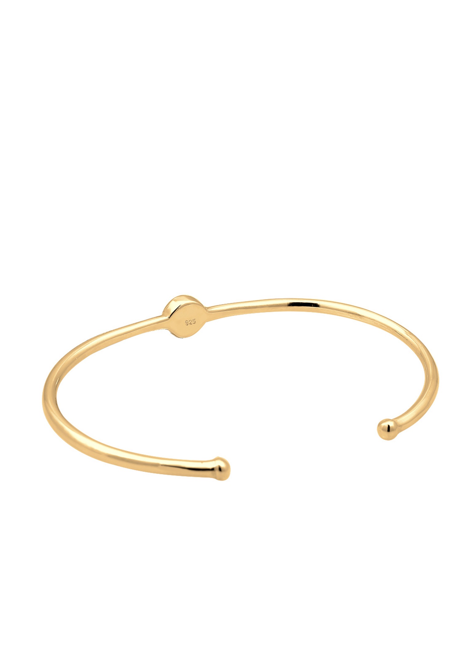 Elli Armreif Bangle Synthetischer Opal Trend 925 Silber