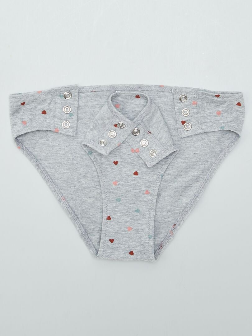 Conjunto de 2 cuecas - So Easy - CINZA