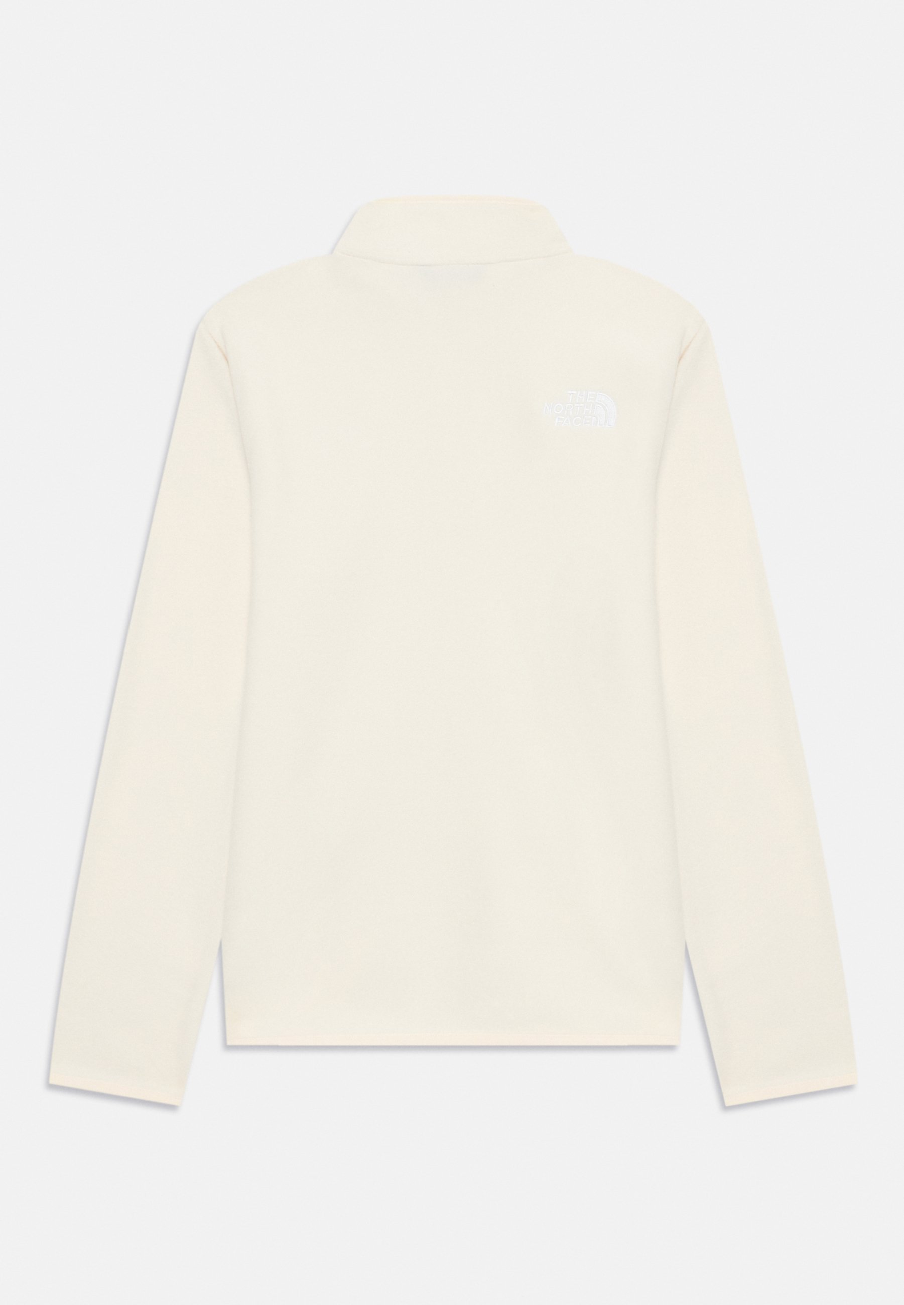 The North Face TEEN GLACIER ZIP UNISEX - Fleece-Pullover - Weiß Düne
