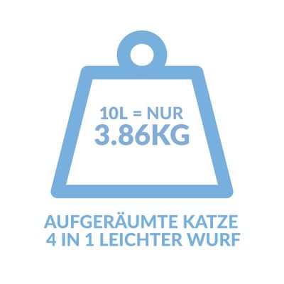 Purina Tidy Cats lättviktssand med klumpande färg Ocean Freshness