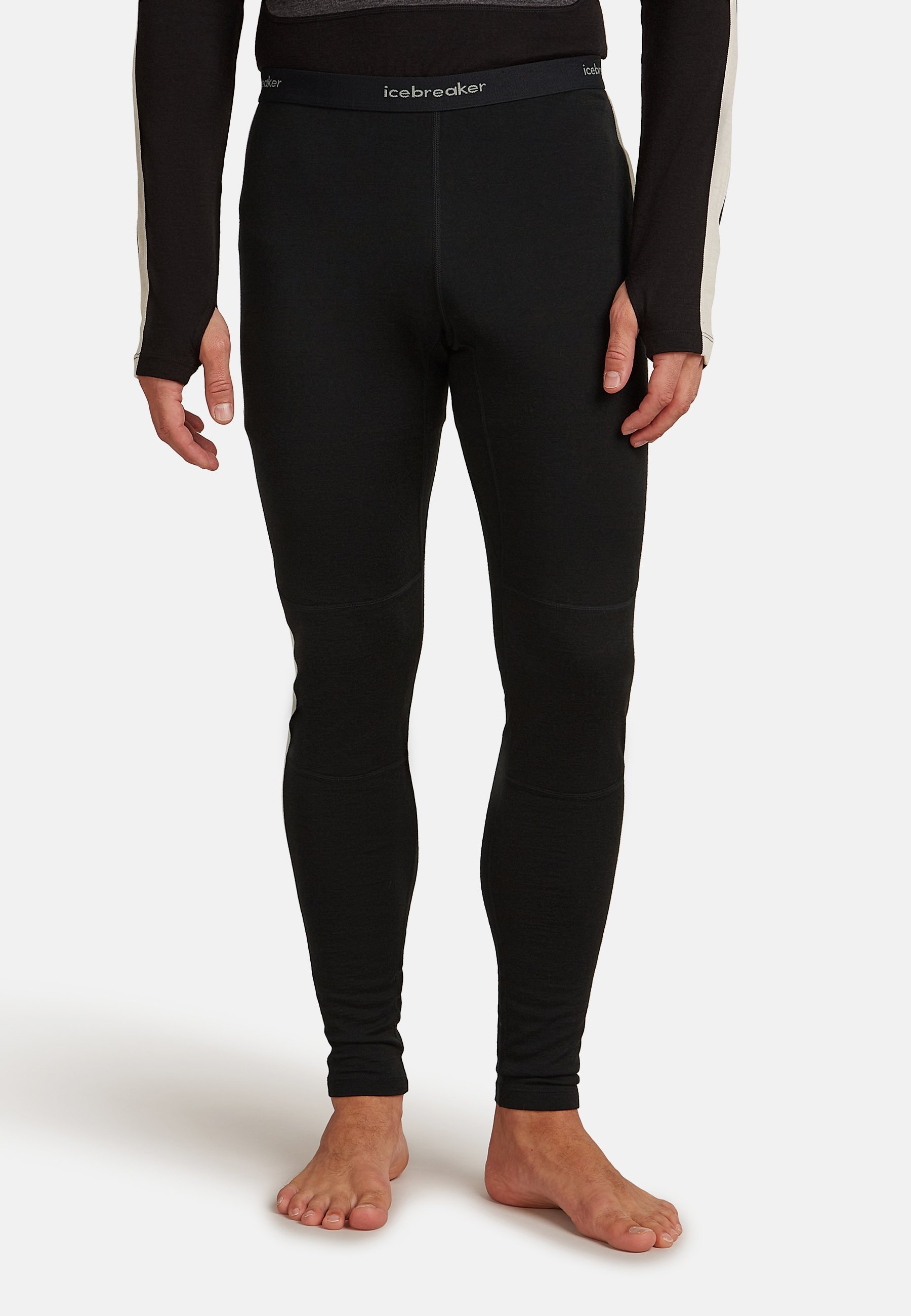 Icebreaker 200 OASIS+ - Leggings - zwart ongeverfd cb