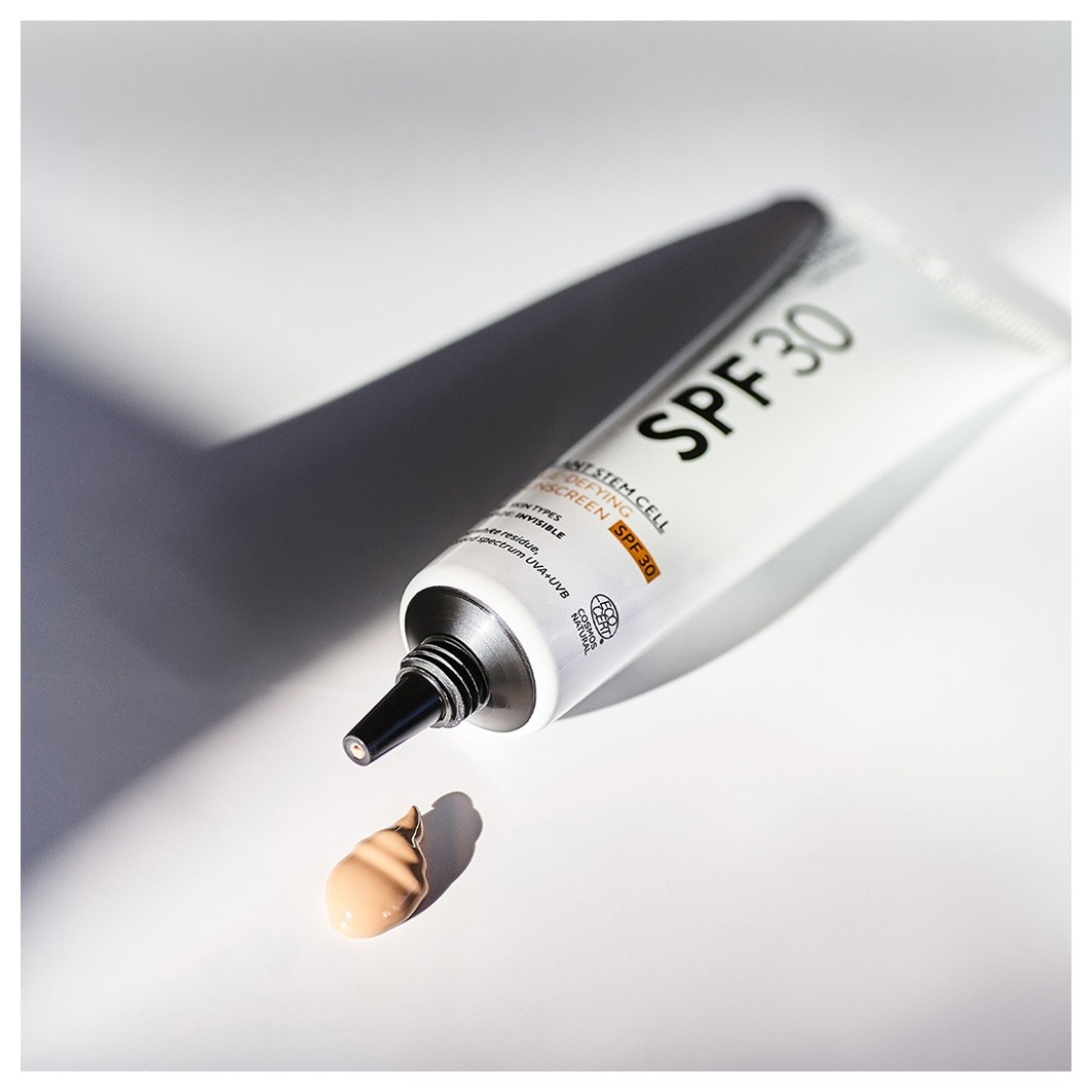 MÁDARA Zonnecrème met Plantaardige Stamcellen, Anti-Aging Gezichtszonnecrème SPF 30–40 ml