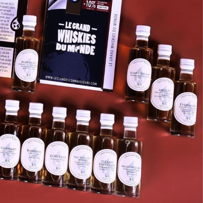 Le Grand Coffret Whiskys du Monde – 12 x 40ml