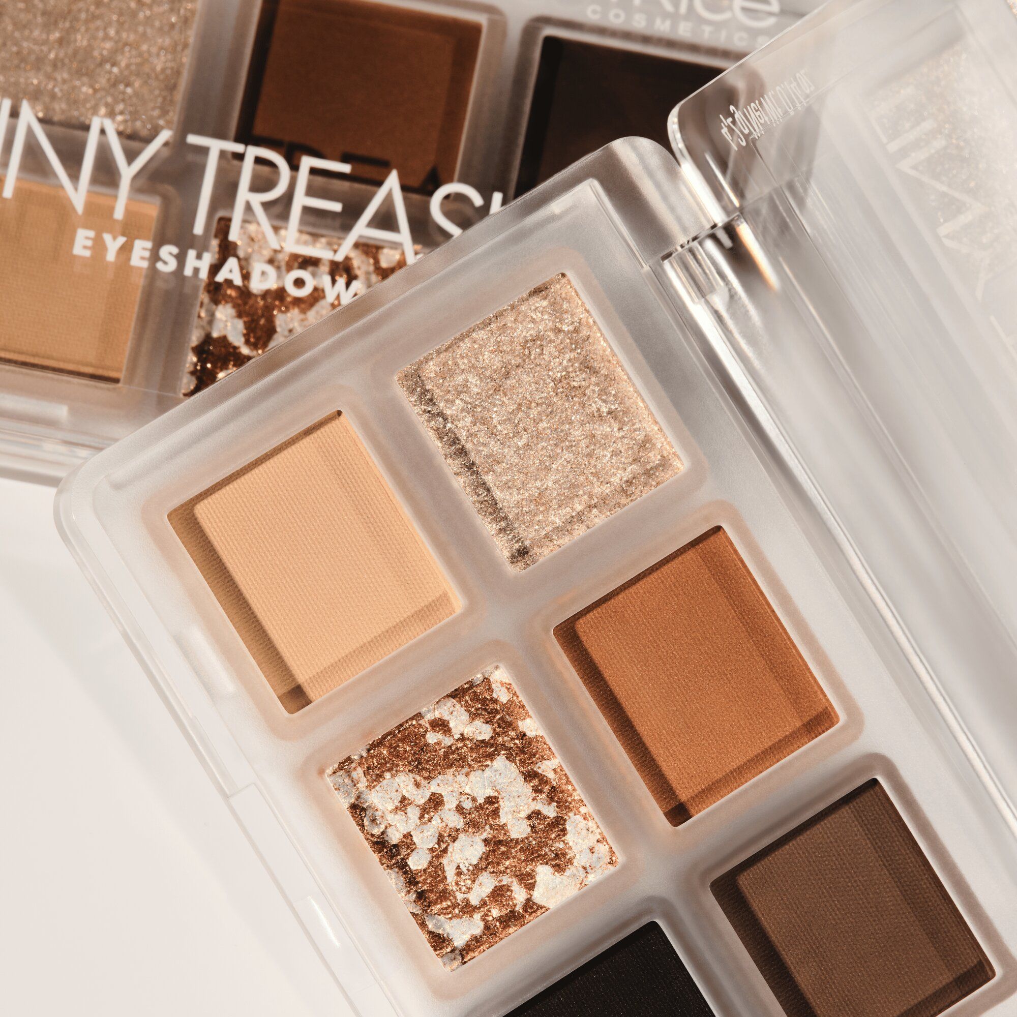 „Tiny Treasures“ akių šešėlių paletė Akių šešėlių paletės ir makiažas