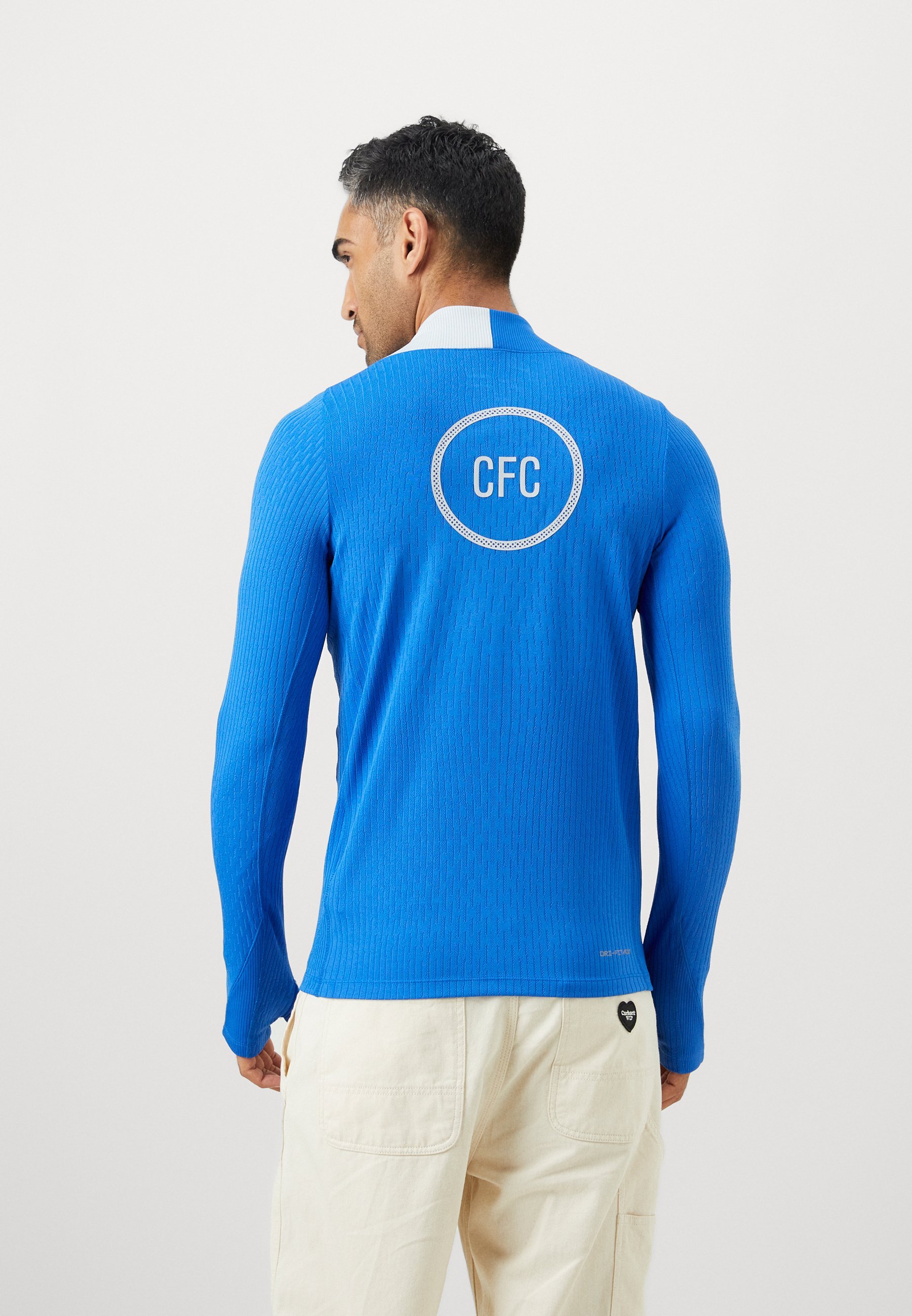 Maglia a maniche lunghe Nike Performance CFC - colore blu royal/argento campo