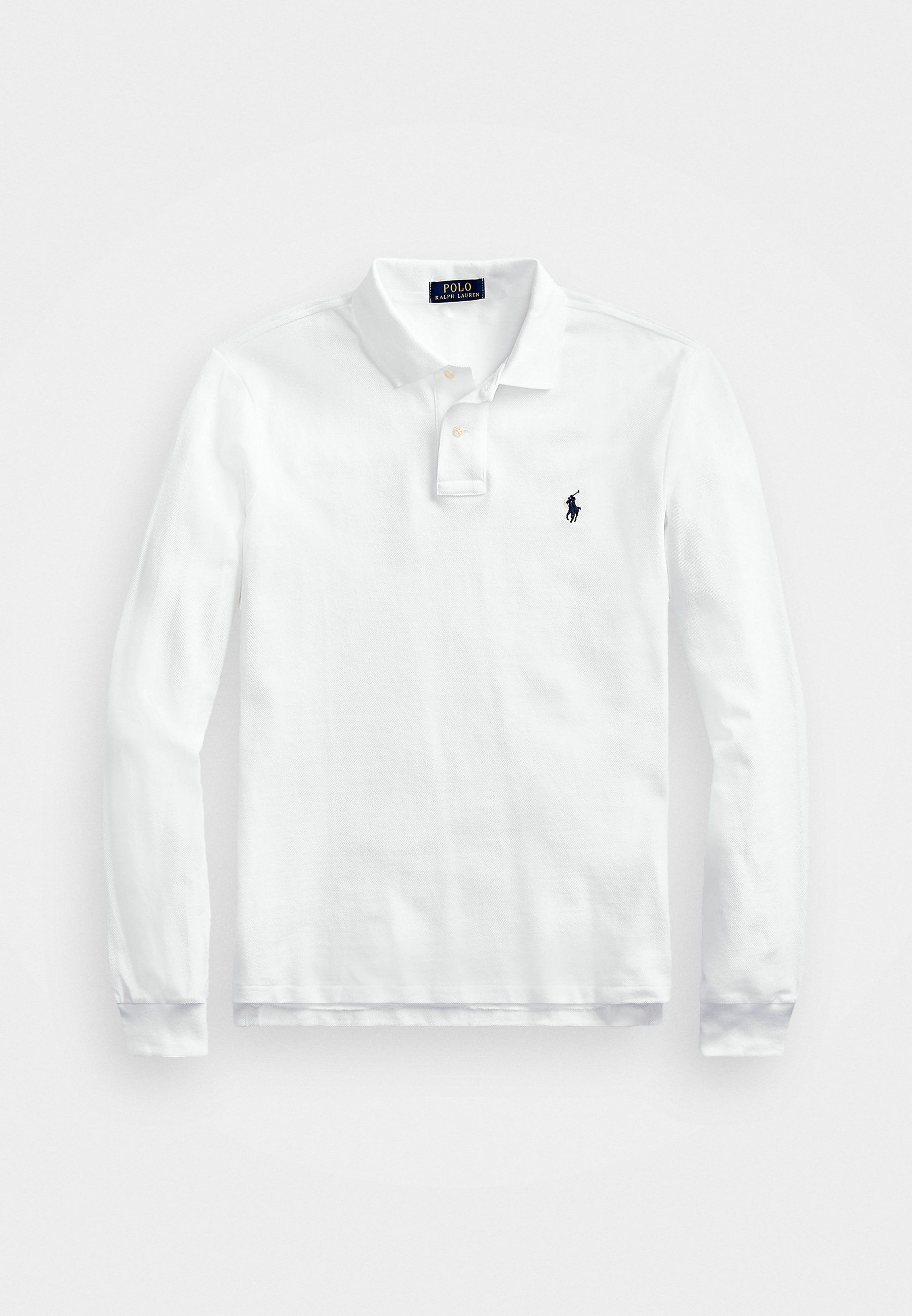 Polo Ralph Lauren LONG SLEEVE - Maglia a maniche lunghe - bianca