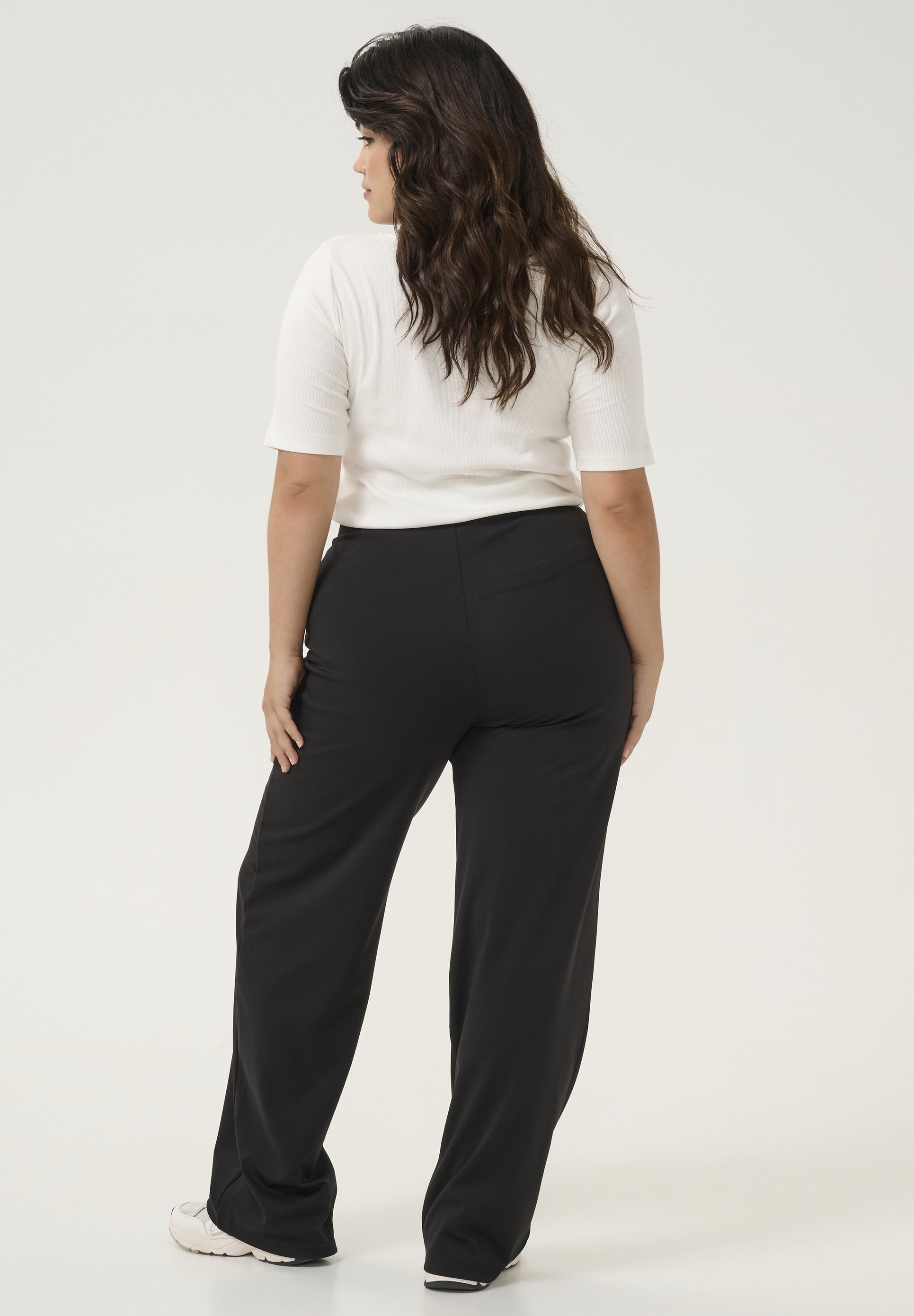 Kaffe Curve KCJENNA - Broek - diepzwart