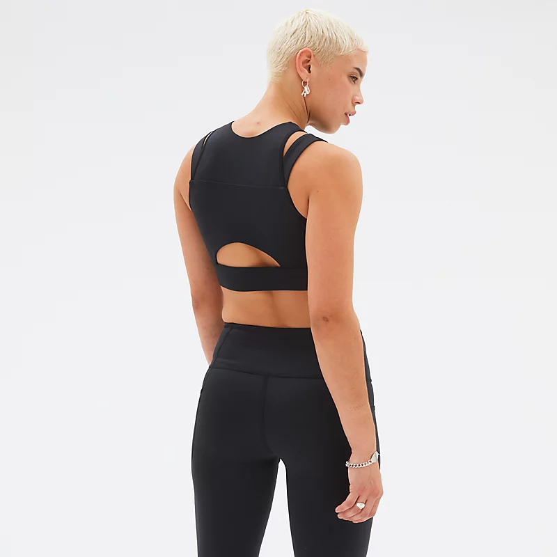 Biustonosz Femme Shape Shield Crop BH - CZARNY