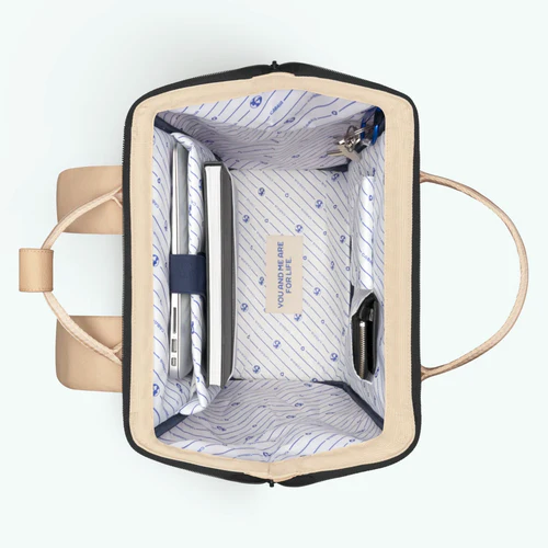 Cabaia Borsa à dos Adventurer Large Lobito beige