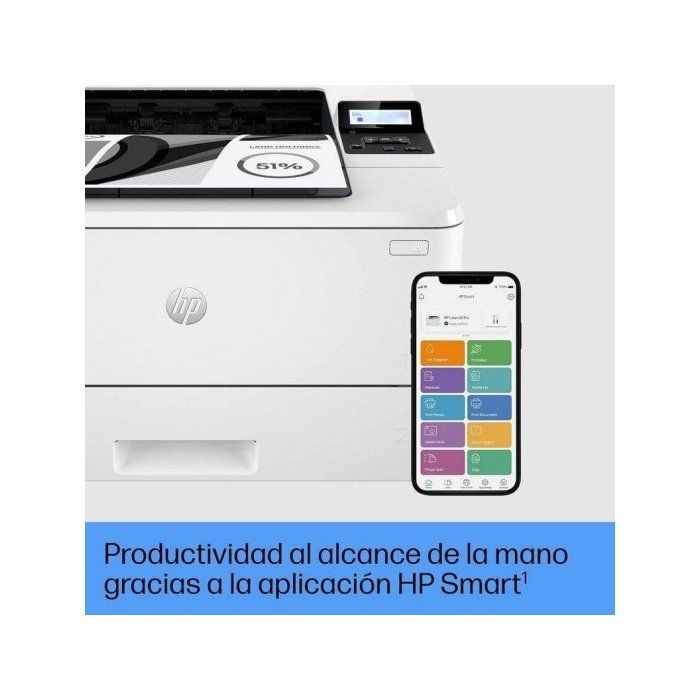 Laser printer - HP - LaserJet Pro 4002dn - 40 ppm - Duplex - 256 MB
