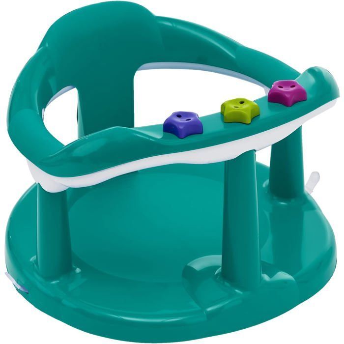 Asiento de baño seguro para niños - Verde esmeralda - Máximo confort para bebés