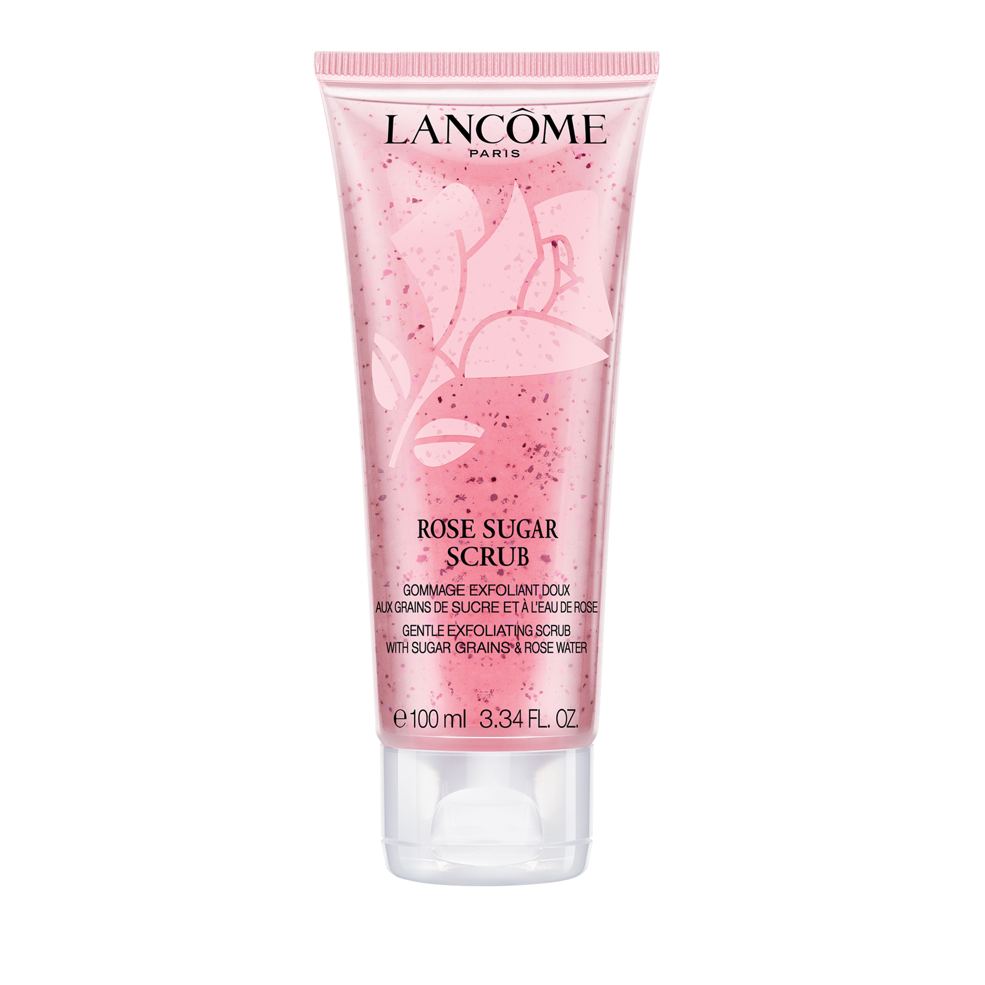 Exfoliant facial cu zahăr și trandafir 100 ml - Lancôme