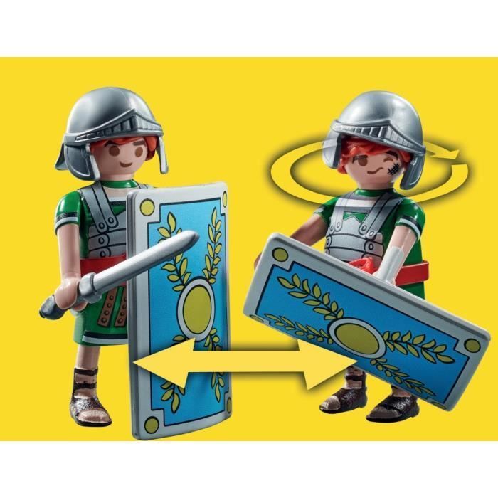 PLAYMOBIL 71268 Numerobis e a Batalha do Palácio, Cerco dos Romanos, 56 peças, Asterix