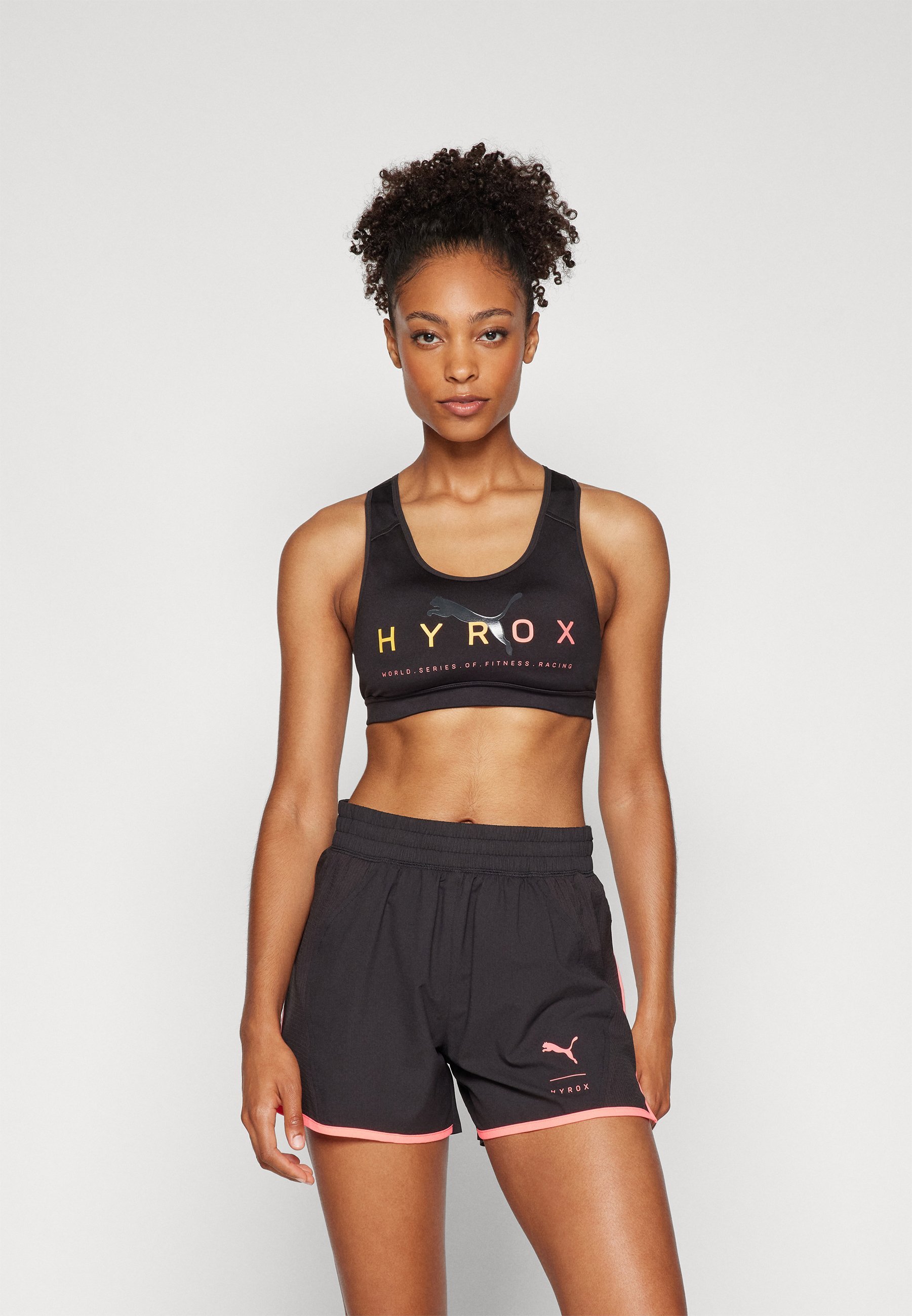 Puma HYROX KEEPS RUN BRA - Športová podprsenka s vysokou oporou - čierna