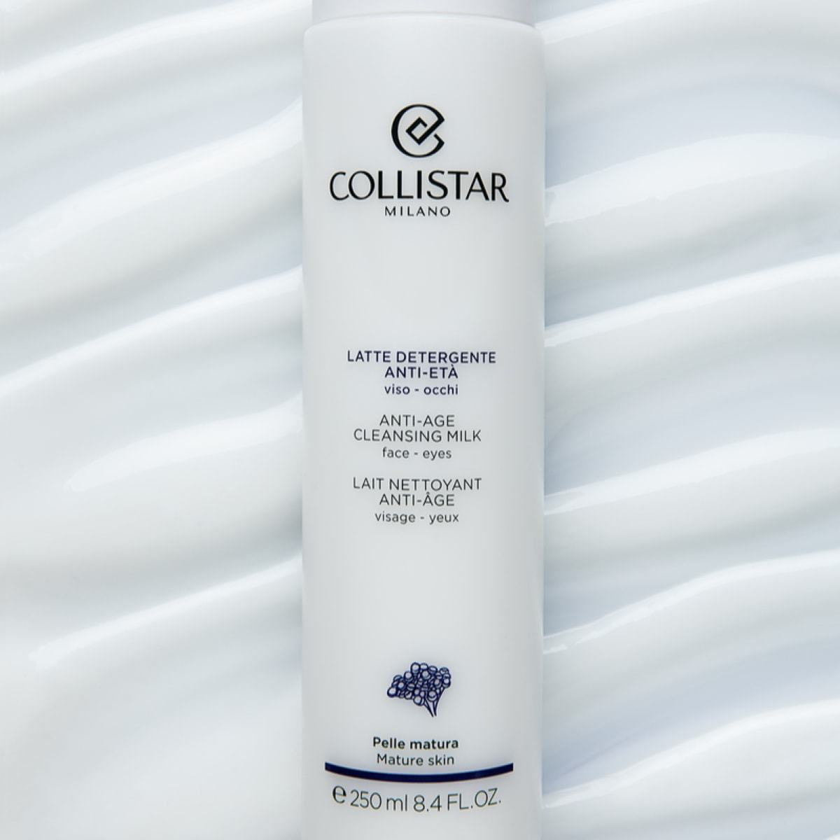 Collistar mlijeko za čišćenje lica protiv starenja - 250 ml