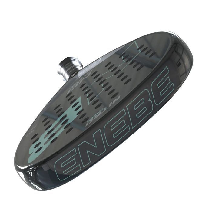 Enebe Nitro - All-purpose children's padel racket, fiberglass & HR2 EVA, green