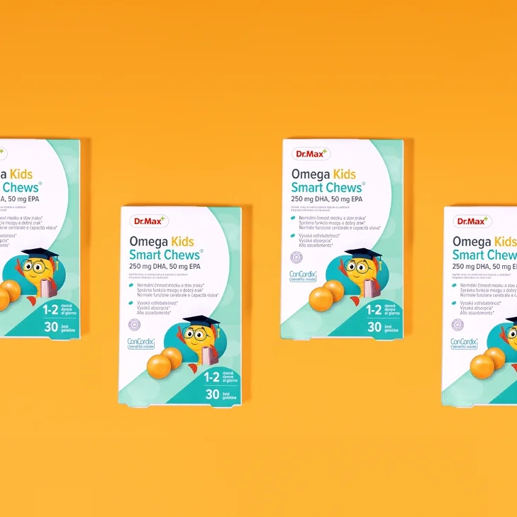 Dr. Max Dr. Max Omega Kids Bonbons à mâcher 30 Gelées