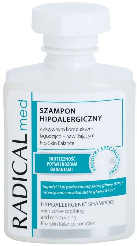 Ideepharm Radical Med hipoalerginis hipoalerginis šampūnas