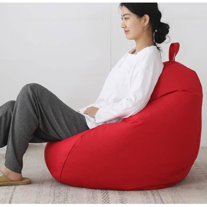 Pouf Poire Adulte et Enfants,Pouf Géant sans Remplissage,Pouf de Salon,Grande Fauteuil de Salon pour Intérieur et multicolore POUF