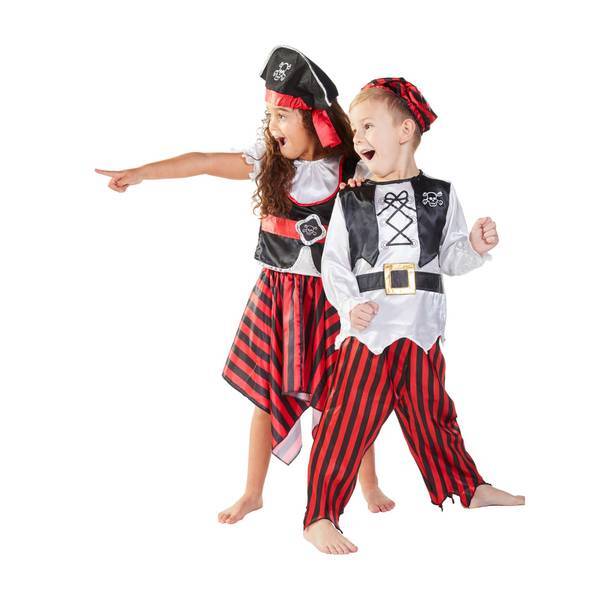 Bristol Novelty Piratenkostuum voor meisjes (L)
