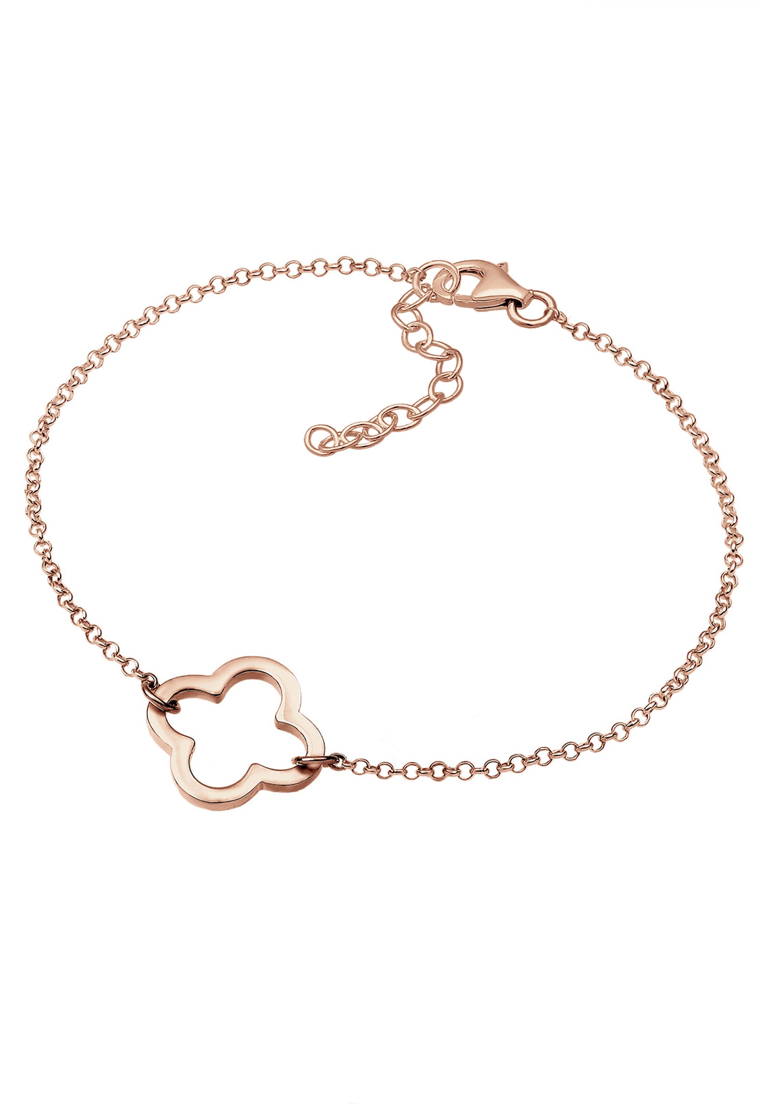 Elli Femmes Trèfle découpé symbole en argent sterling 925