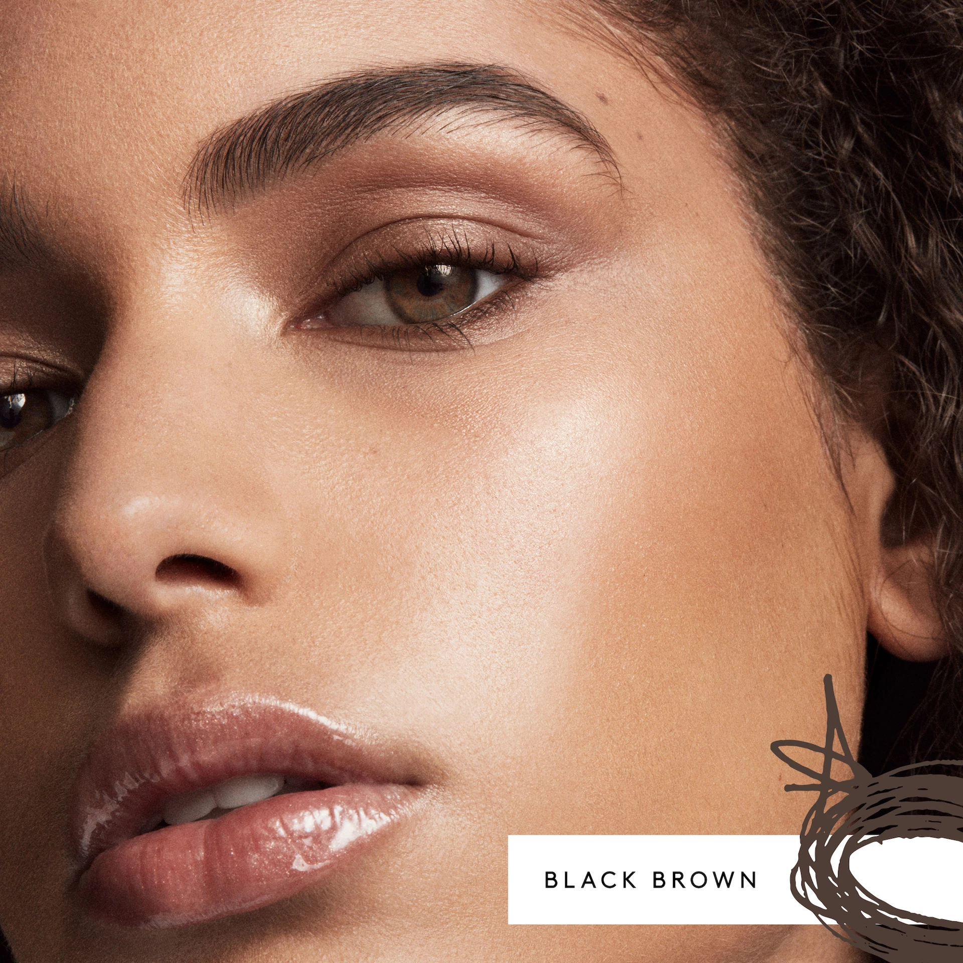 Brow MVP Ultra Fine olovka za obrve i stilizator crno-smeđa - Fenty Beauty