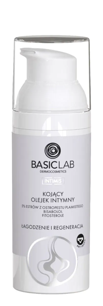 BasicLab Kojący olejek intymny