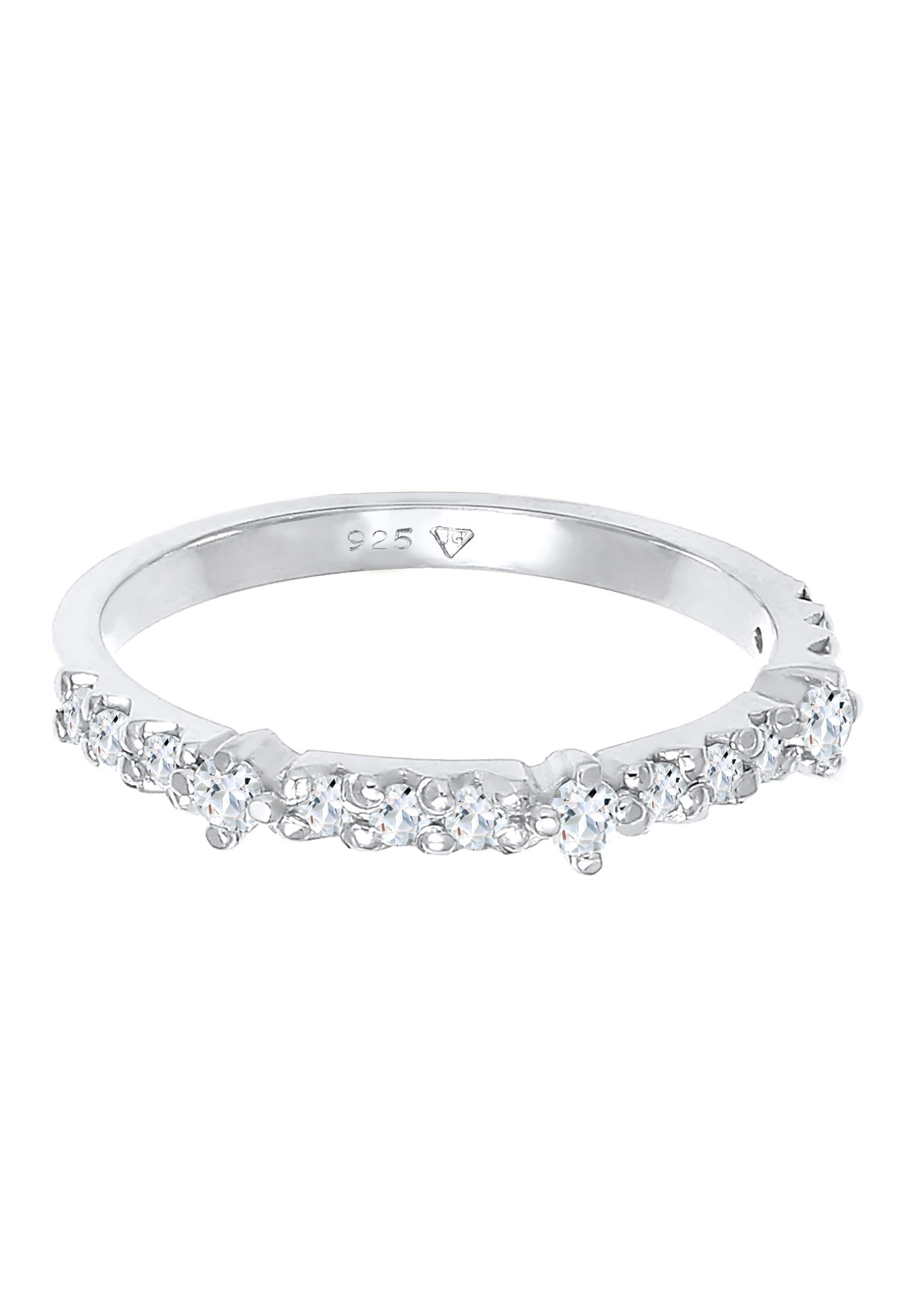 Elli PREMIUM Mémoire des dames Symbole d'amour éternel avec pierres topazes en argent 925