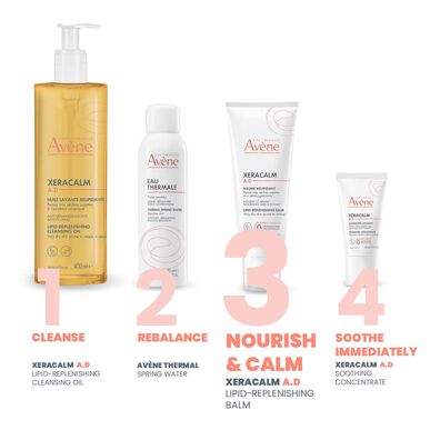 Avène Xeracalm AD lipidus atkuriantis balzamas niežtinčiai, atopiškai sausai odai 200 ml 200 ml