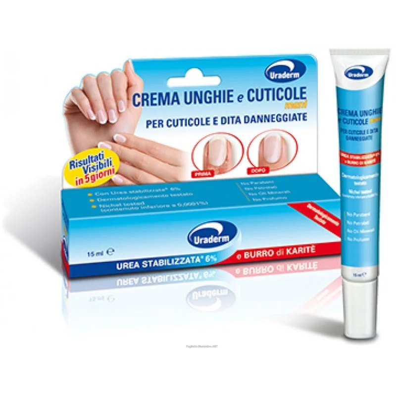 Uraderm Weichmachercreme 15 ml für geschädigte Nägel und Nagelhaut