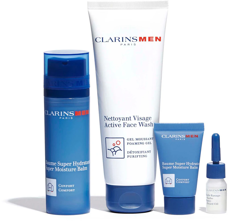 Clarins ClarinsMen Hydration Holiday -lahjasetti