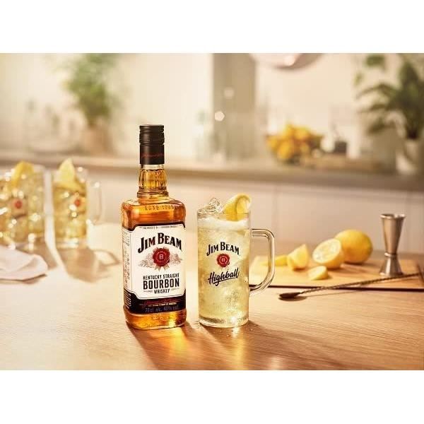 Whiskey Jim Beam White - Kentucky bourbon - USA - 40%vol - 70cl