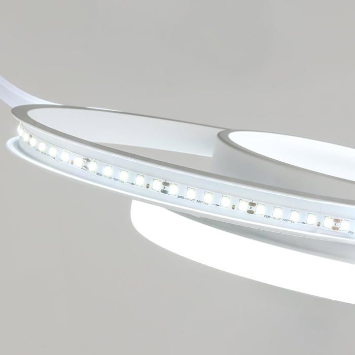 Mooie ronde LED-plafondlamp 32W 2350LM Koel wit 6500K Moderne verlichting voor woonkamer, keuken, hal en badkamer 28cm
