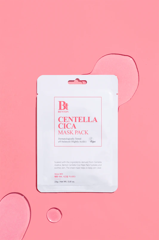 Benton Goodbye Redness Centella upokojujúca pleťová maska pre problematickú pleť