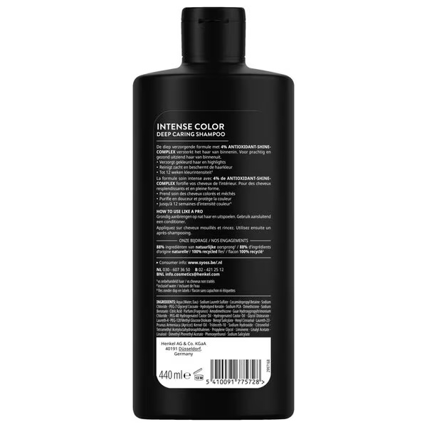 Syoss Intense Color šampon za intenzivno nego las<br>440ml