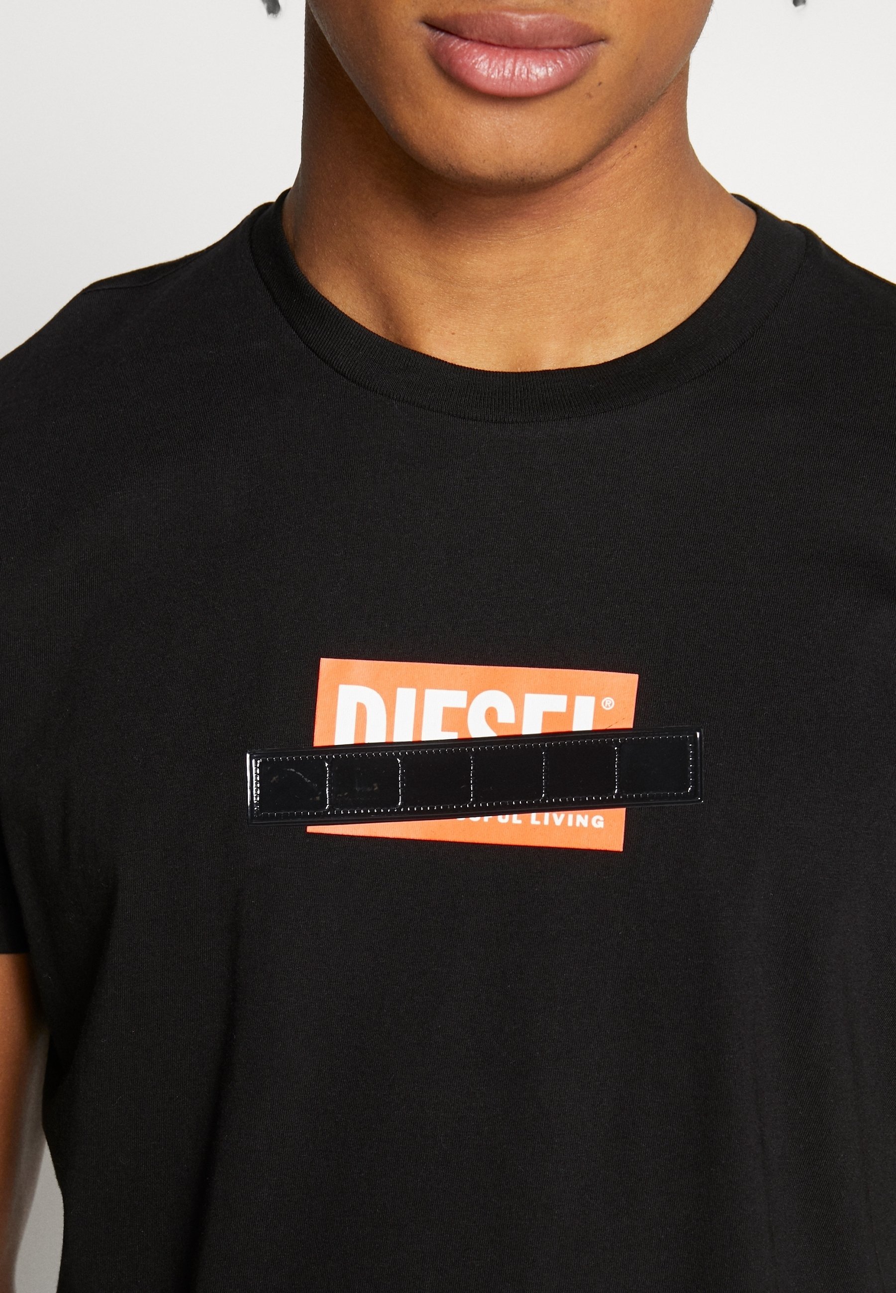 Diesel Print T-shirt - black