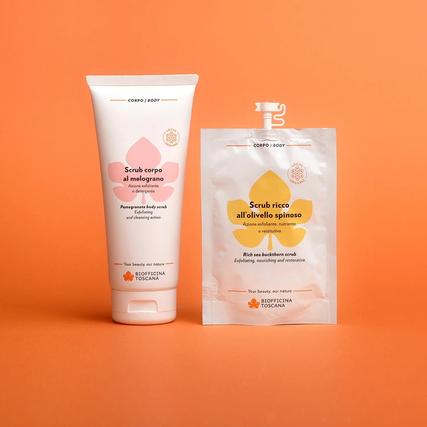 Corpo Scrub ricco all'olivello spinoso - Esfoliante